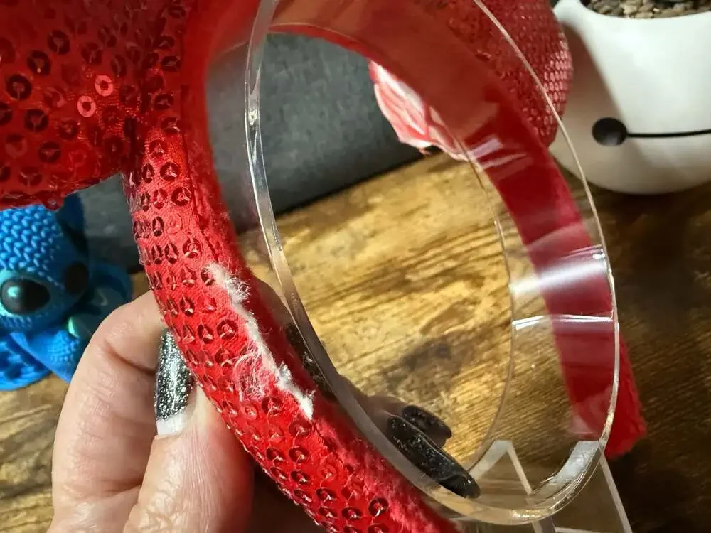 EUC Disney Parks Tokyo Queen of Hearts Alice in Wonderland Ear Headband